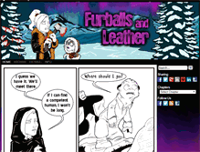Tablet Screenshot of furballsandleather.com